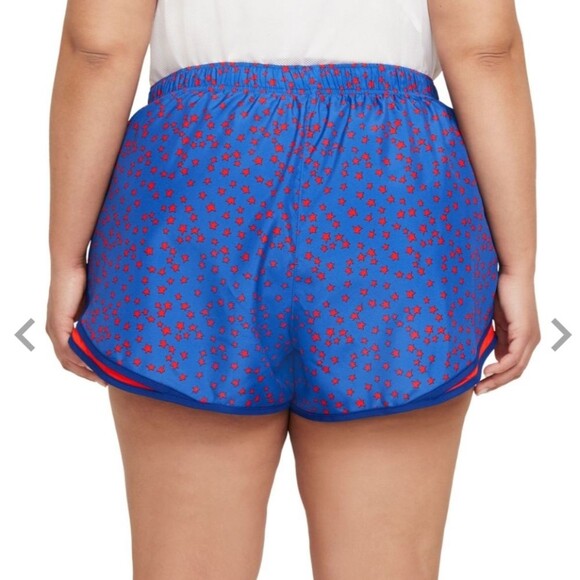 Nike Women's Standard Fit Americana Print Tempo Dri-Fit Running Shorts Size 2X - Picture 2 of 15